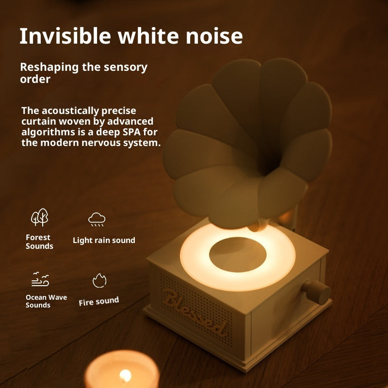 Atmosphere White Noise High Sound Quality Retro Bluetooth Speaker